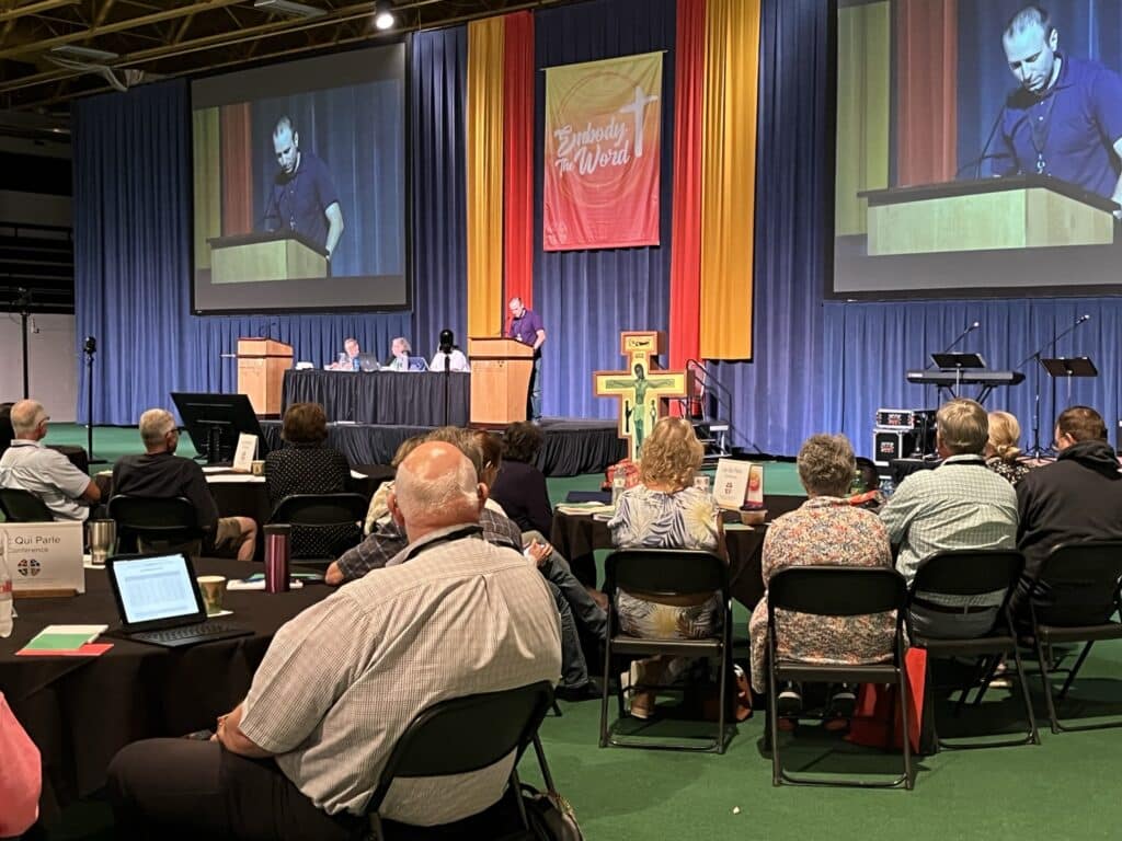 Synod Assembly Stage