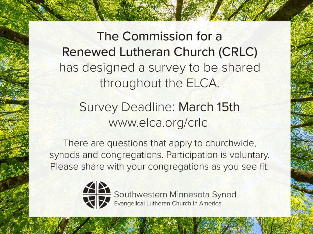 The Commission for a Renewed Lutheran Church Text