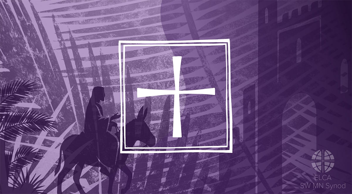 Jesus entry into Jerusalem Palms