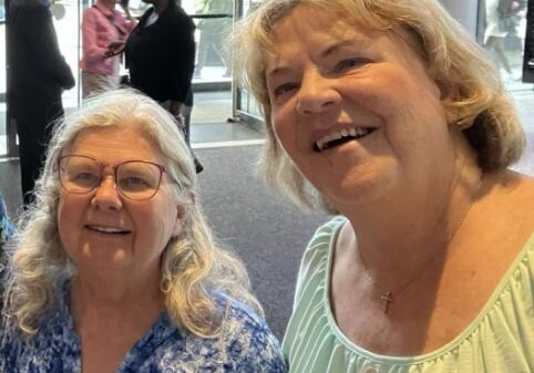 Rebecca Sullivan and Peg Hatlestad