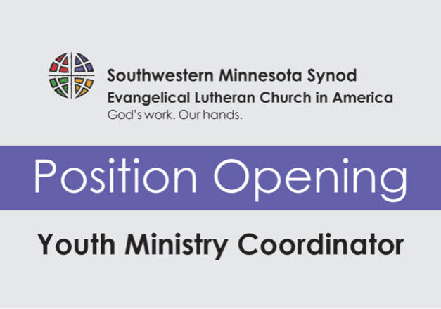 Youth Ministry Coordinator Position