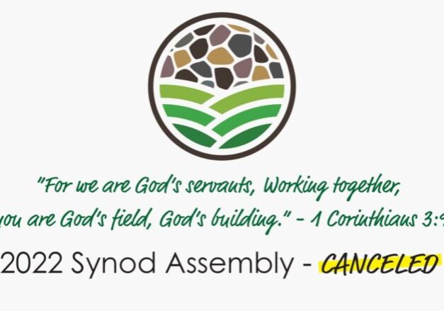 2022 Synod Assembly Canceled